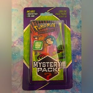 Pokemon Mystery Cards Pack New In Package 1:10 seeded w/Vintage Pack🔥⭐️